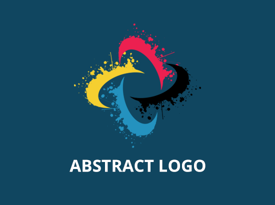 abstract company logo design